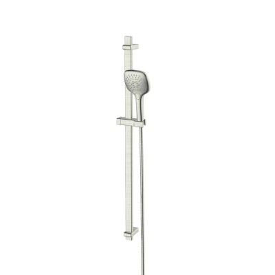 GREENS Swept AirFlo Adjustable Rail Shower Brushed Nickel